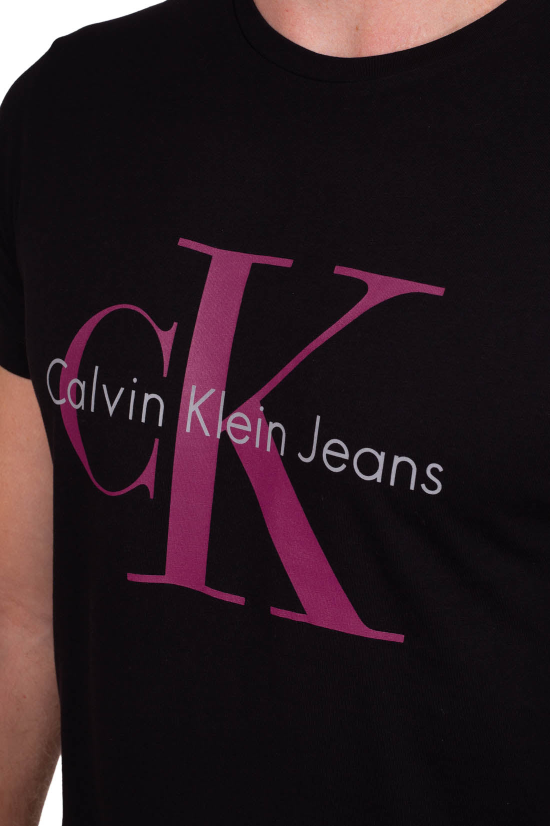 CALVIN KLEIN JEANS - T-shirt uomo con stampa logo-8