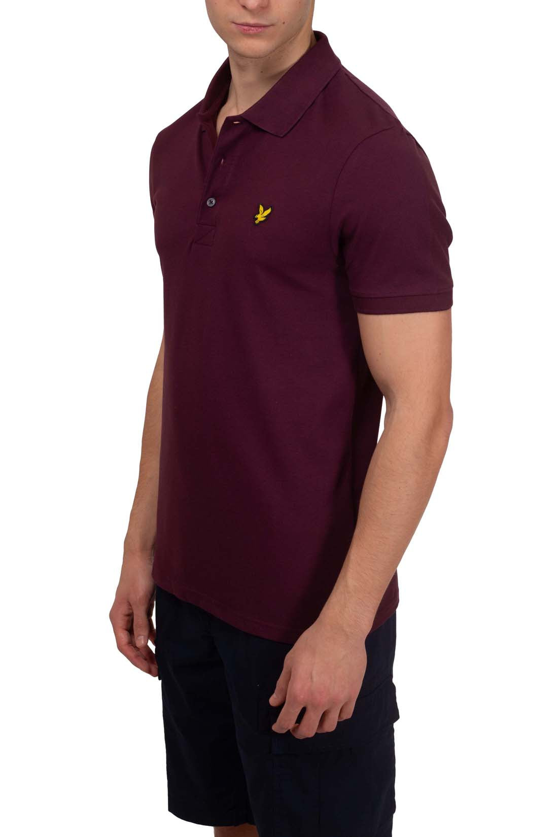 LYLE & SCOTT - Polo uomo regular a tinta unita-3