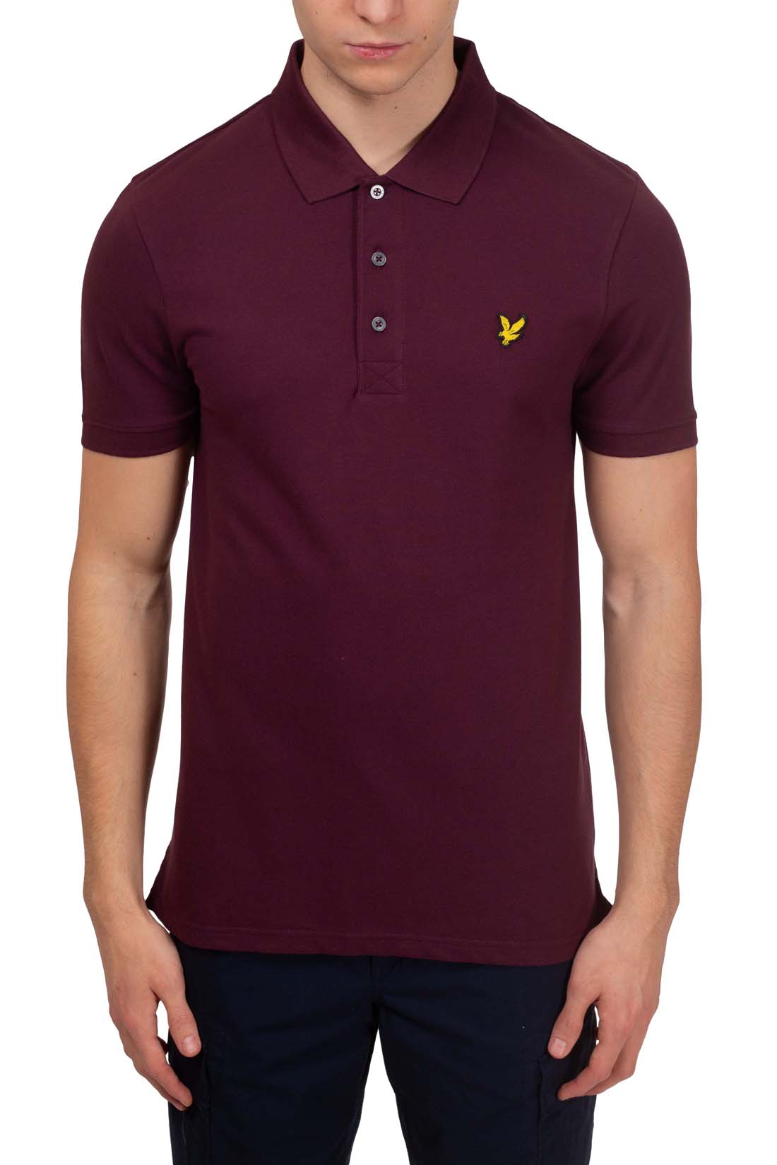 LYLE & SCOTT - Polo uomo regular a tinta unita-5