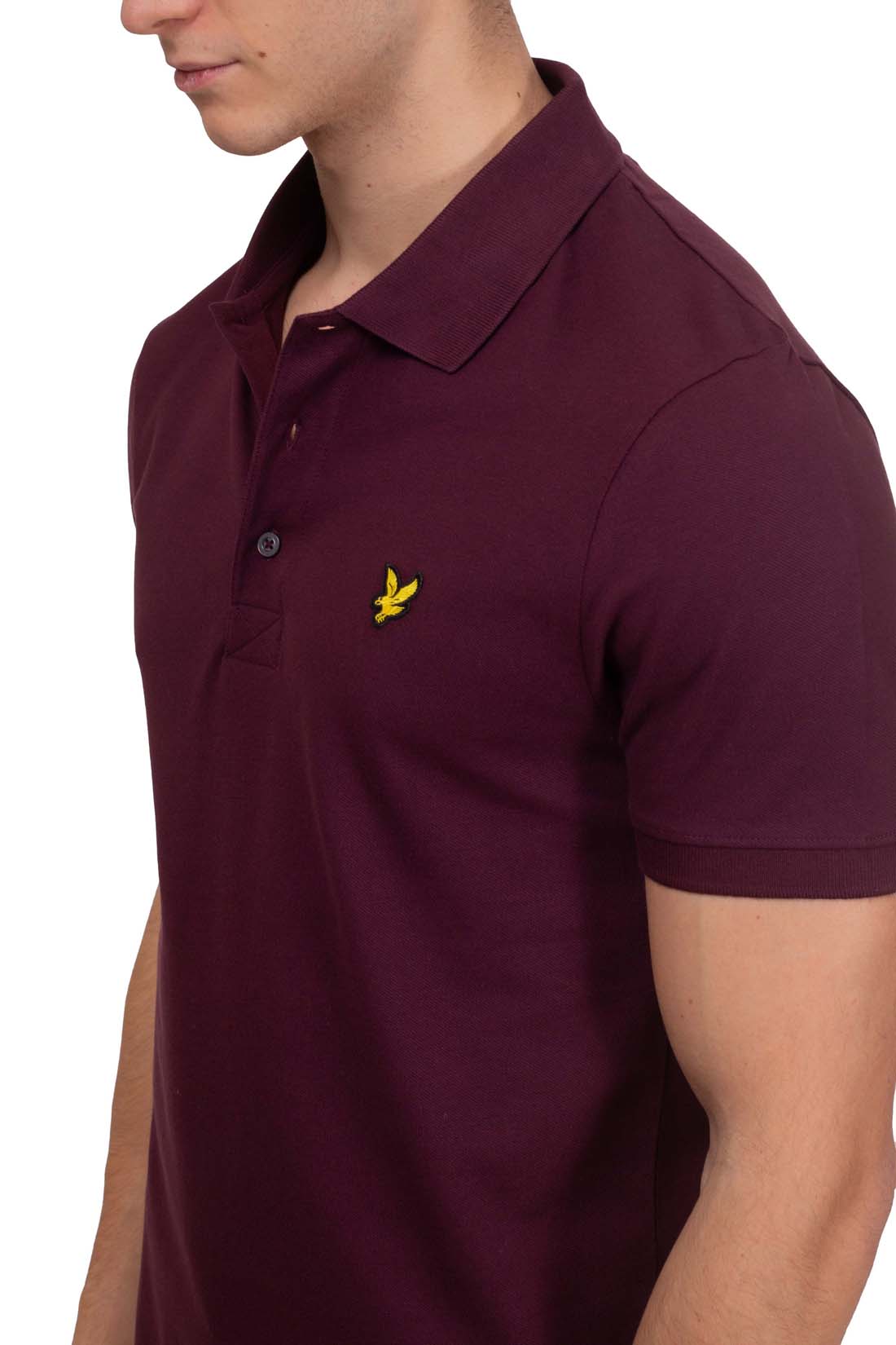 LYLE & SCOTT - Polo uomo regular a tinta unita-0