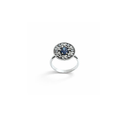Anello Giardino con Gemma Royal Blue - Garden Grace-0