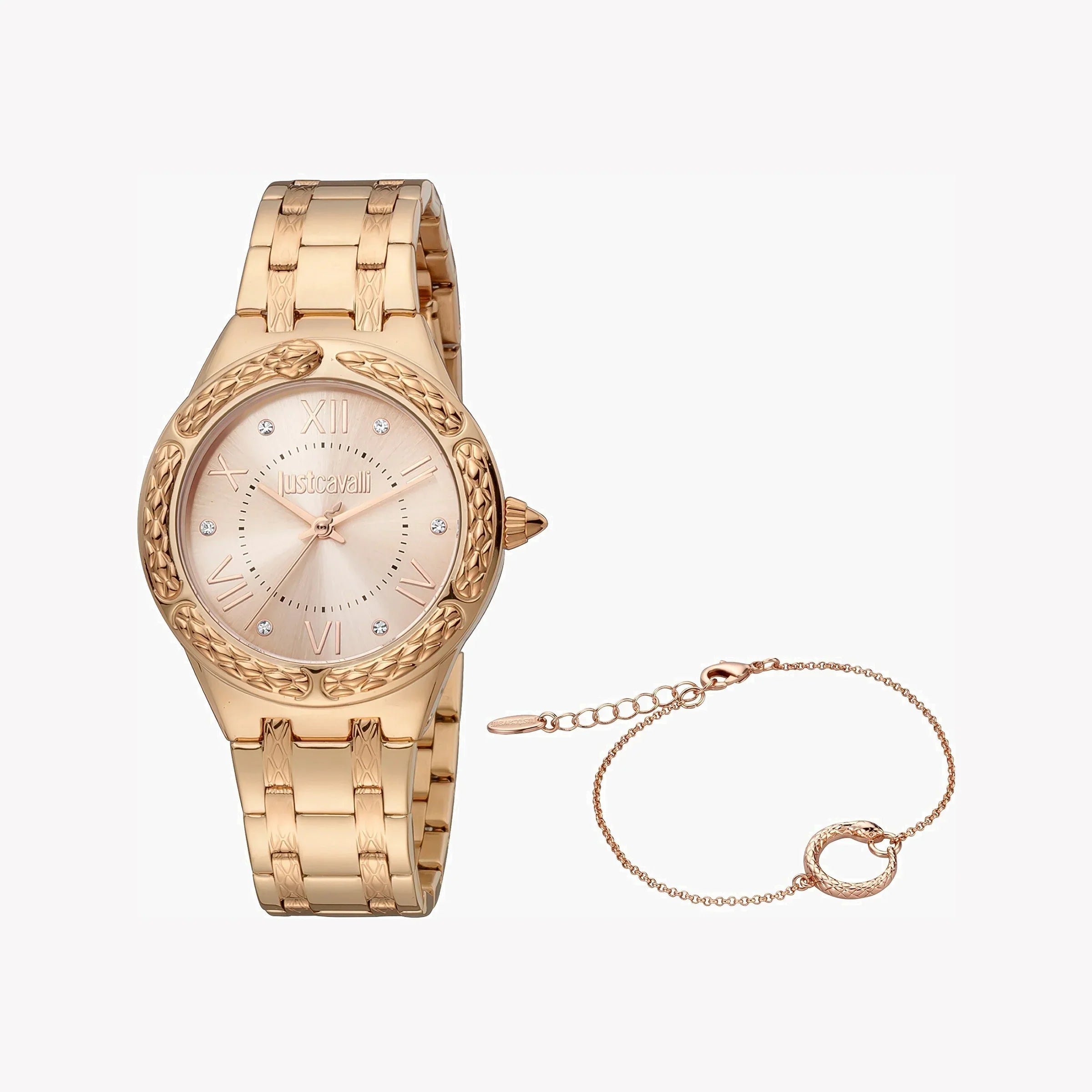 Just Cavalli Women's Rose Gold Watch, Elegant Dial | Jc1l200m0075-0
